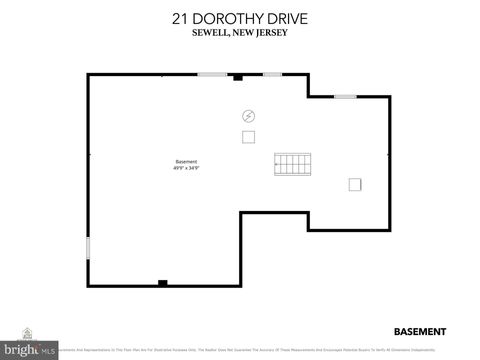 Tiny photo for 21 Dorothy Drive, SEWELL, NJ 08080 (MLS # NJGL2070728)
