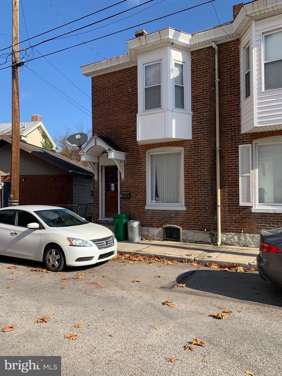 This listing includes 3 Lots: 3 PARCELS -see associated docs for lots.
Opportunity is knocking. Home with large .67 acre lot in Carlisle Borough zoned R-4.
Main house is brick home with 1700 + sq/ft .Living space with mudroom in the back of home. Home boasts 3-4 bedrooms, with a finished attic (which they used as an additional bedroom). All appliances convey in sale, gas furnace, gas H2o heater, electrical service panel & air conditioner. Lots of off street parking with storage shed. Living room, dining room, kitchen, breakfast room on main floor. 3rd floor room could be bedroom or den/studio. 3 parcels together = .71 acres. HOME IS BEING SOLD AS IS....