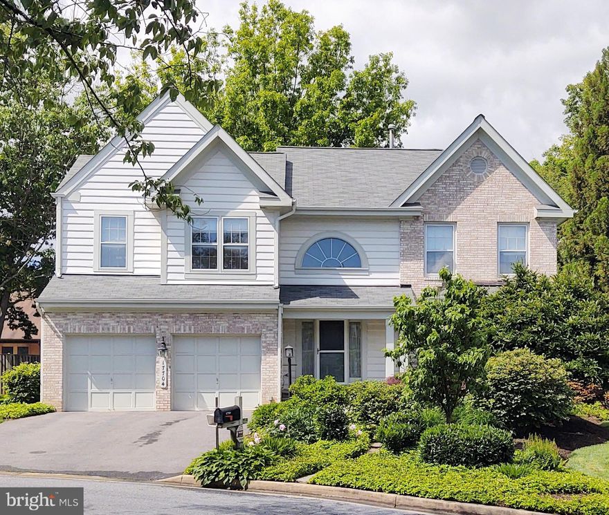 Welcome to this meticulously maintained 4 bedroom, 2 1/2 bath colonial located in the sought-after neighborhood of Lake Hallowell.  This natural sunlit home features a two-story foyer, large kitchen with breakfast area, family room off kitchen w/fireplace and exit to yard, separate formal dining room with hardwood flooring, crown molding and chair rail, two-story living room and a powder room. The upper level offers a spacious primary bedroom with a vaulted ceiling, walk-in closet and primary bathroom with soaking tub and shower it also has 3 other generous sized bedrooms and a hall bathroom with tub. You'll enjoy the living space of the lower level of this home which boasts a large recreation room, bonus room for an office/hobby room, separate laundry area with rough-in plumbing for a bathroom and a storage room.  Brand new carpeting throughout home, new roof (2018), new HVAC (2020), new garage doors (2024), exterior trim replaced/repaired (2025).  This beautiful three-story home is situated on a private cul-de-sac offering a professionally landscaped lot, flagstone walkway, front porch and back patio. The backyard has extensive hardscaping making it ideal for outdoor entertaining. This community has fantastic amenities to include a neighborhood swimming pool, tennis courts, community clubhouse, tot lots and more! Don't miss out on this one!