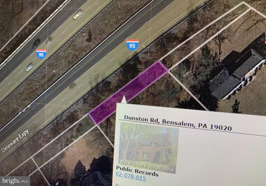 Parcel may be a fantastic Billboard location with approx. 154 feet of I-95  exposure, just North of MM 38, Northbound side.  Cash is always king, but Seller may be open to holding some paper, depending on terms offered.  Hurry before someone else steals this opportunity.  Note:  If facing either 4744 Dunston Road OR 4790 Duston Road, this parcel is between those homes, to the rear.  The homes located at 4744 Dunston Road and 4790 Dunston Road are privately owned and not for sale.  Please do not disturb them. Thank you.