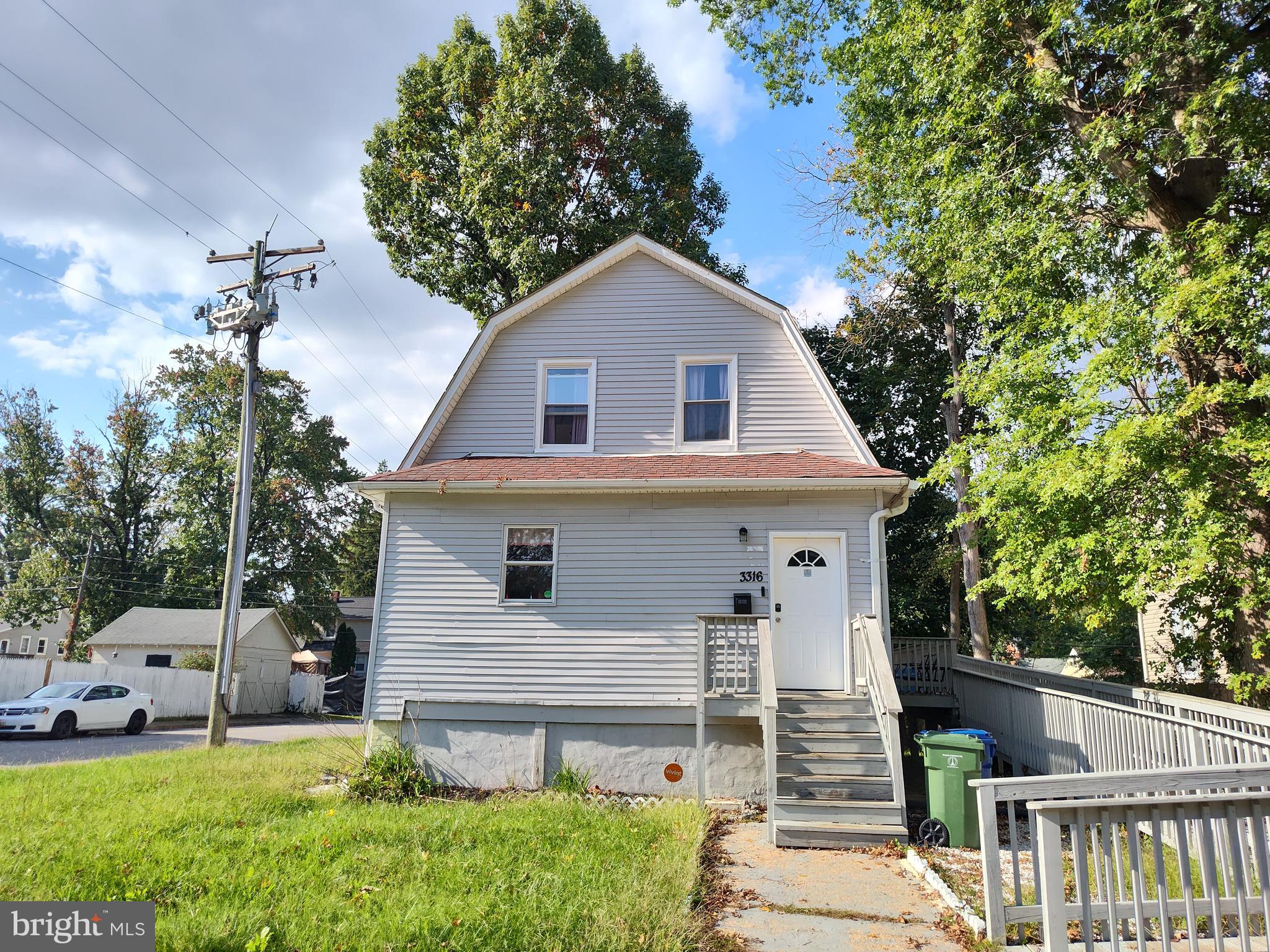 Fully renovated corner lot property, 5 BR 2 BA, open floor plan, double sink, stainless steel appliances, granite counters, large bedroom and full bath on main level, fully finished basement, central AC, lots of yard space and street parking. Property is currently rented, call for details and to schedule a showing.