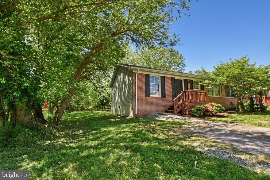 Attached duplex home remodeled and in turn key condition and nearly everything has been renewed to make this a great starter home.   Come visit the new floors, fresh paint, new hardware, appliances, and more open than you think for 800sqft.  Also convenient to schools, stores, and the historic center of Harpers Ferry.