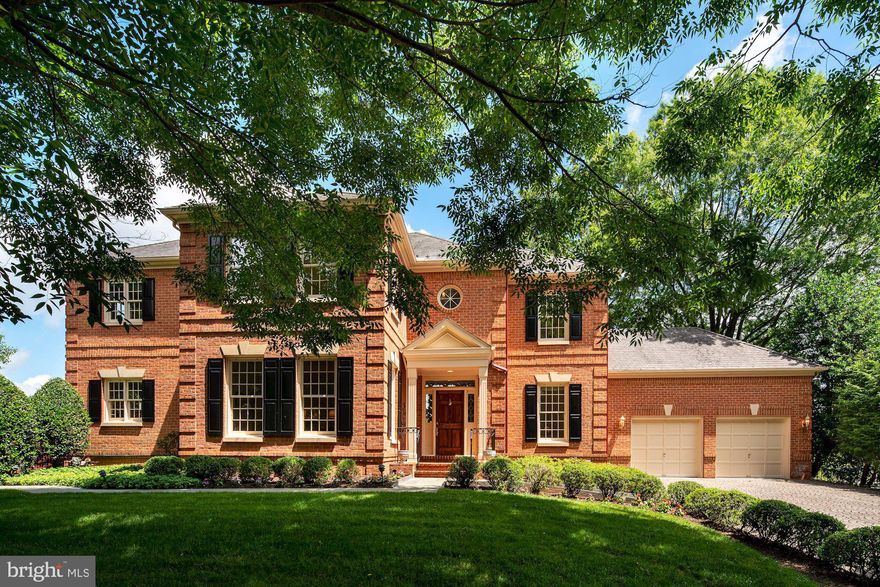 BRAND NEW LISTING!  Breathtaking panoramic views welcome you home.  First time on the market in 30 years.   Welcome to the signature custom home at  Prescott at Avenel, located on the 18th fairway, the finishing hole of the TPC at Avenel golf course.  This home was designed and custom built by Pardoe Builders for the current owner and is one of the largest single lots in the Prescott Village at Avenel.  Stunning, sweeping panoramic views of the 18th fairway, clubhouse, equestrian center and across over 20 acres unlike any other view in Avenel.  High ceilings, beautiful new custom wide plank wood flooring, and an open floorplan welcome you inside. A flagstone terrace runs the length of the home and provides a welcoming atmosphere for entertaining poolside and overlooking the golf course.    A custom swimming pool alongside the home offers a perfect retreat for a relaxing swim. The main level offers an elegant entry foyer,  a formal library, a spacious living room opening to the terrace, and a grand dining room.   The  gourmet kitchen with island and pantry are open to the  family room with wet bar and breakfast room.  French doors lead you to the terrace, and swimming pool area.  The upper level offers a full master suite with sitting room and master bath. Two additional bedrooms with ensuite baths and laundry room  complete the second level.  The lower level, which was built for entertaining, includes a large recreation room with French doors and light boxes, a built in bar, wine cellar, workshop,  finished storage room and fourth bedroom and full bath.  Avenel provides full landscape maintenance, a swim and tennis club membership, and private surveillance.  Additionally, Prescott at Avenel provides private tennis courts and snow removal of the driveways, walkways and front porches. Equidistant between National and Dulles airports, and twenty minutes to Georgetown and Downtown. Five minutes to Potomac Village shopping and restaurants, and 15 minutes from downtown Bethesda.