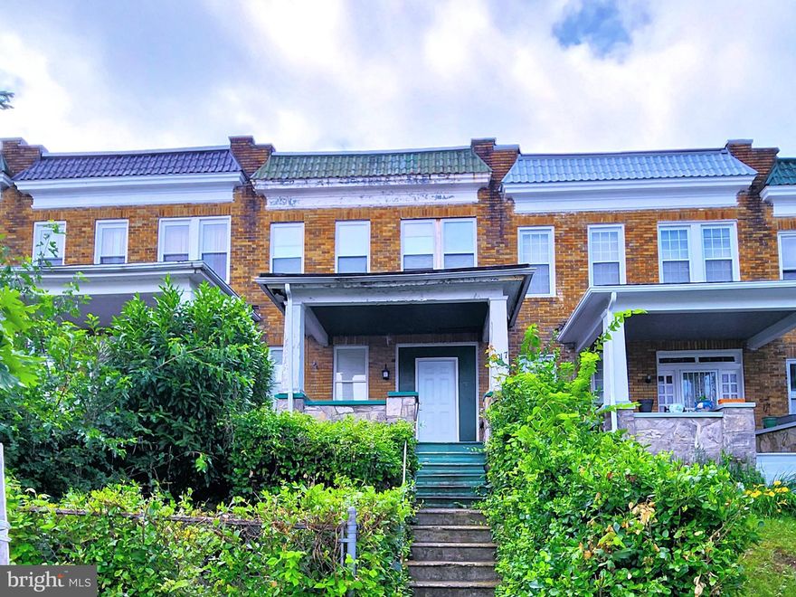 ONSITE AUCTION: Bidding begins 06/27/2025 @ 11:50 AM. List Price is Suggested Opening Bid. Deposit: $7,000. TO BE HELD AT THE PROPERTY LOCATED AT 4017 Fairview Ave. Baltimore, MD 21216. BIDDERS MUST HAVE THE ADVERTISED DEPOSIT ON-SITE IN THE FORM OF CERTIFIED FUNDS. THERE IS NO ONLINE BIDDING FOR THIS AUCTION. NO ACCESS PRIOR TO THE AUCTION.

Auction Location:
4017 Fairview Ave. Baltimore, MD 21216