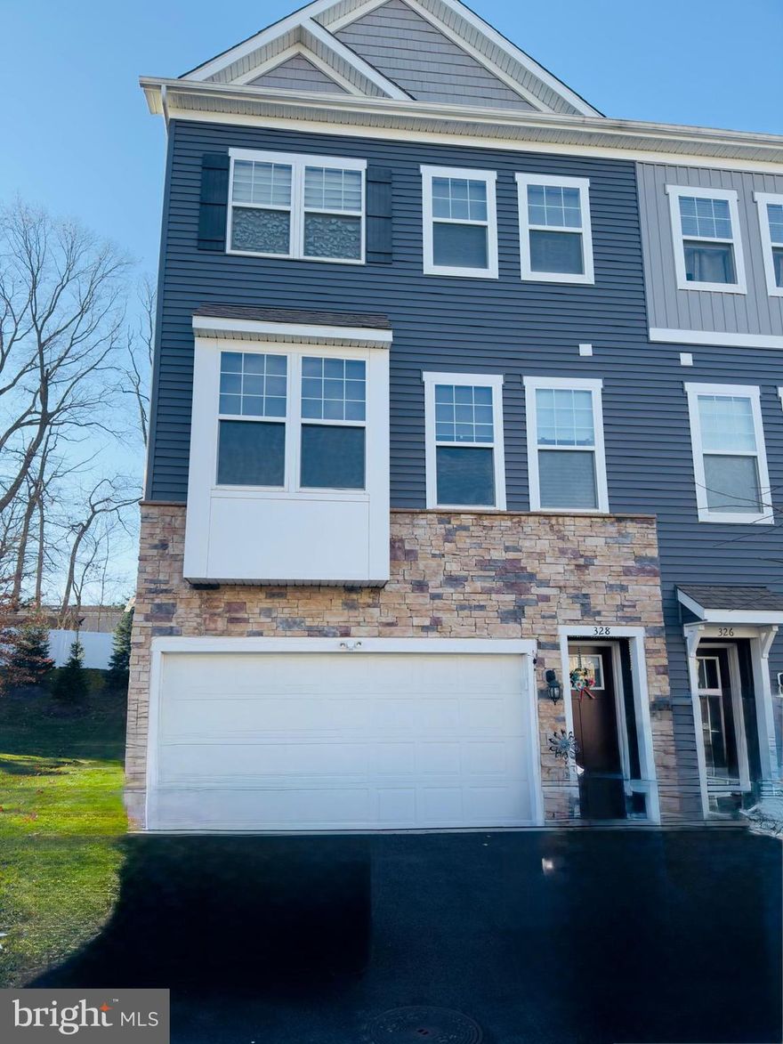 Welcome to this bright and spacious 3-bed, 2.5-bath townhome in the highly desirable Downingtown area, offering three finished levels of comfortable living and modern convenience. The main level features an open-concept layout with a large living room, dining area, and a beautifully updated kitchen with granite countertops, stainless steel appliances, ample cabinetry, and access to a private deck perfect for outdoor relaxation. All three bedrooms are located on the upper level, including a generous primary suite with a walk-in closet and private bath, along with two additional bedrooms, a full hallway bathroom, and laundry. The entry-level finished room provides flexible space ideal for a home office, family room, play area, or gym, with direct access to the attached garage. The home comes equipped with central A/C (electric), forced-air heating (propane), and plentiful storage throughout. Located minutes from major highways, shopping, restaurants, and Downingtown schools, this well-maintained townhome offers convenience, space, and a comfortable lifestyle in an excellent community.