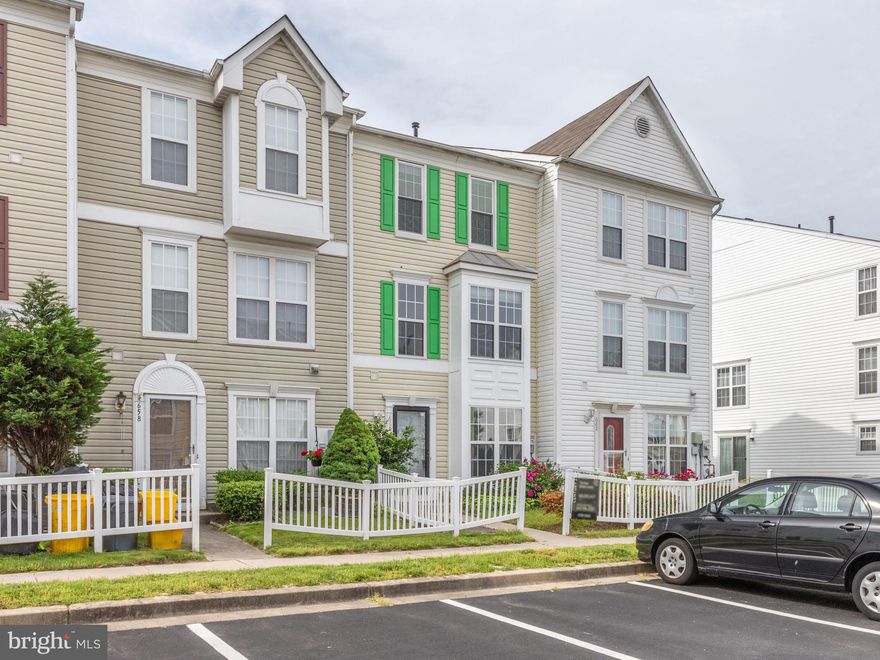 Step right up into your beautifully landscaped front yard contained by vinyl fencing where you will be welcomed by a brand new front and storm door combo. The main level offers plenty of natural light and a wide open floor plan connecting to a dining area, bar seating and kitchen equipped with stainless steel appliances. Heading up stairs you will find two well situated bedrooms, sharing a Jack and Jill style bathroom. Your entire second upper level features a huge master suite boasting vaulted ceilings, his and her closets, and a large attached baster bathroom. This home has a 2 year old roof, and seller is offering a HOME WARRANTY.
