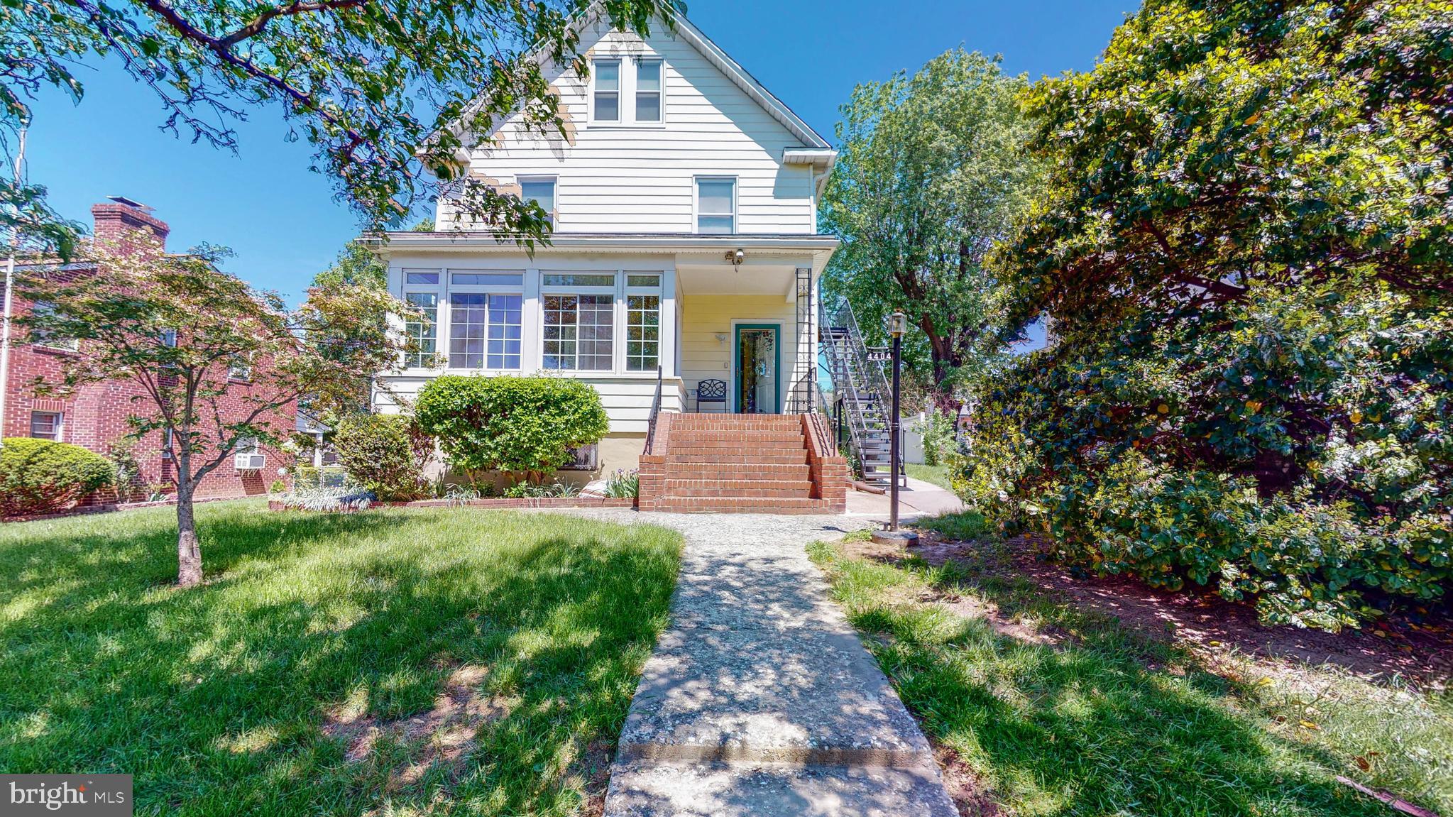 Rare opportunity to own a truly exceptional six bedroom, three bath home. Completely remodeled in 1995, owner has Lovingly Maintained this Charming Home both inside and out. Main level boasts Spacious living room and formal dining room (currently used as den), Master Bedroom with updated Full Bath, Sundrenched four seasons room, Renovated kitchen with all appliances, and mud room/pantry with access to your very Own Cozy back porch. 2nd floor features Four Large bedrooms and another Updated Full Bath. Upper level includes 6th spacious bedroom, 3rd full bathroom, Sizeable Bonus Room (home office, homeschool classroom, game room, exercise room?) and rough in for separate kitchen. Unfinished basement hosts the laundry area and Lots of Storage, Three separately Zoned Warm Gas Heating and Air Conditioning Systems and Separate Electric Meters and Gas Hot Water Heaters. Other Highlights include: Inviting Front Porch; Gorgeous Perennial Gardens in both the front and back yards; Alley in Backyard allows Access to parking on the Property; Updated Energy Efficient Double Paned windows; newer front, rear and storm doors. Could be set up as 2 or 3 separate living spaces--Rent Upstairs to Pay Your mortgage (Buyer to Verify with City for Zoning) This truly is a must see! Great Value at the Price!!! CHECK OUT THE 3D VIRTUAL TOUR!