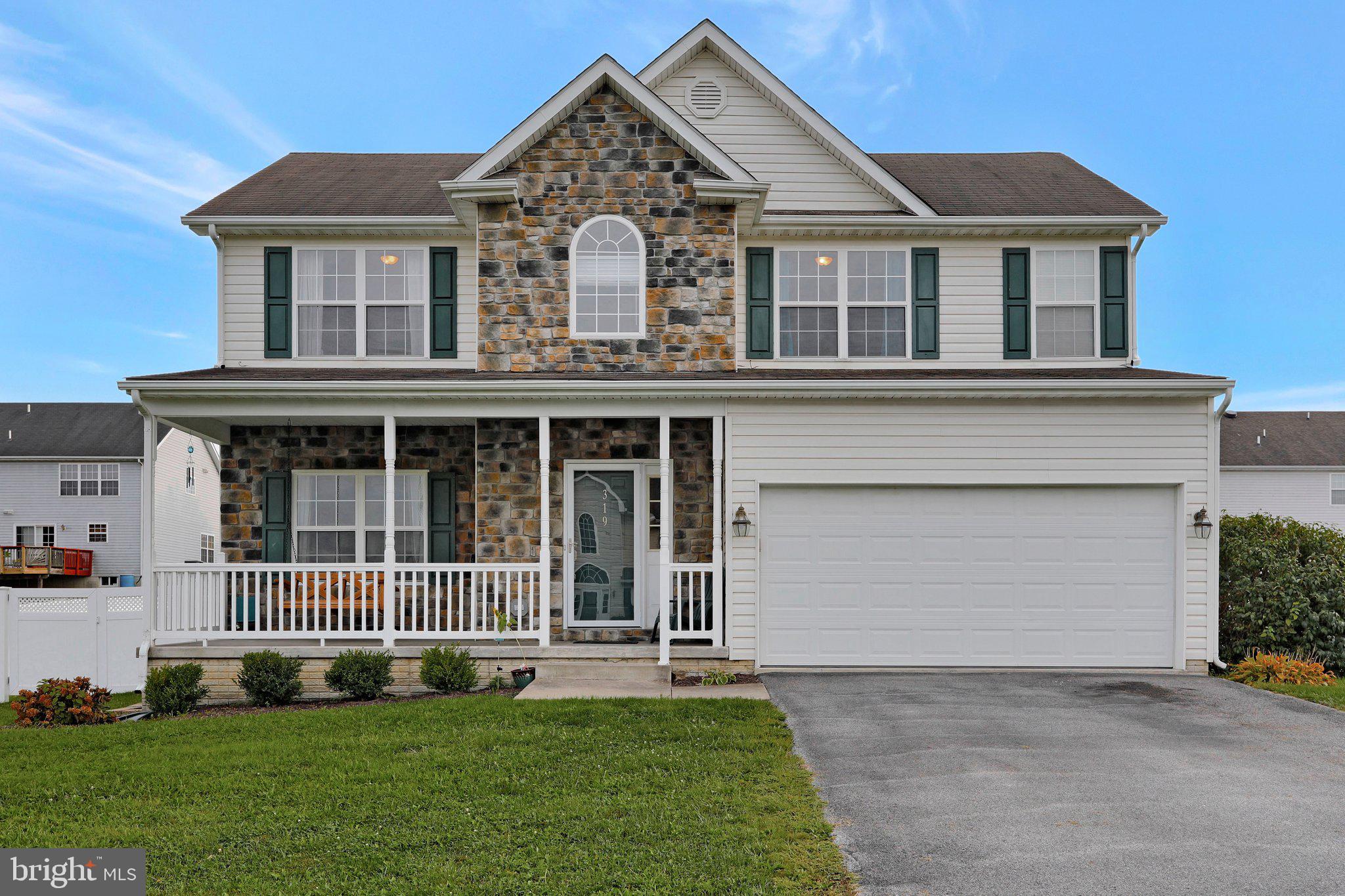 Couldn't get to closing, available again! Beautfiul, well kept colonial in Summer Hill! 4 bedrooms and 2.5 bathroom home on a full, unfinished walk out basement. Spacious kitchen with plenty of cabinets opens up into the living room. The master bedroom features walk-in closet and a soaking tub in the newly updated bathroom. The other 3 bedrooms are larger and have nice sized closets. There is a 2 car garage and vinyl privacy fence around the yard. This home has all the space you will need!