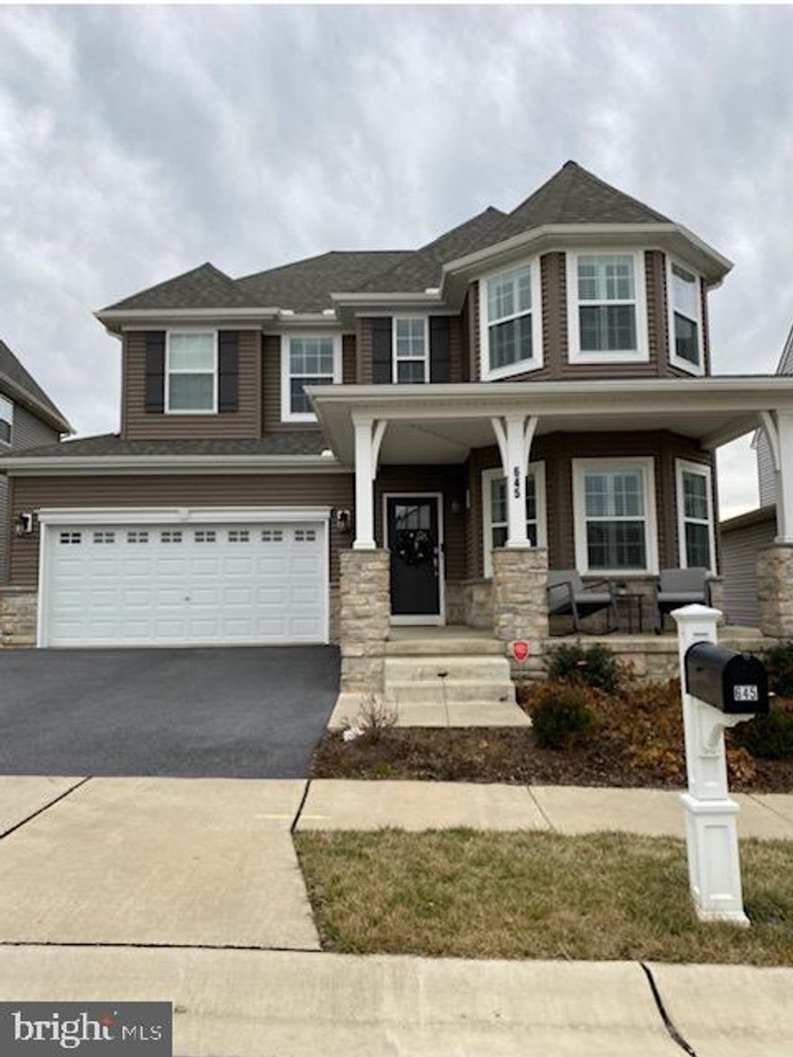 Don't miss this rare opportunity to own this move in ready home in desirable Worthington Manheim Township. Must see amazing back yard that overlooks open land. This beautiful home boasts 4 Bedrooms and was newly built in 2020. Relax on the oversized custom Trex deck with custom lighting and enjoy the beautiful views. Tons of upgrades including oversized custom built $25,000 maintenance free trex deck, bump out in dining room, large 1st floor office with French doors, upgraded Gourmet kitchen with soft close cabinets, quartz counters & tile backsplash, gas fireplace, 2nd floor laundry in master, dual master bedroom closets, stunning master bathroom with upgraded shower & soaking tub, egress window in basement, custom white plantation shutters & blinds throughout, mud room with built in, plush carpeting in bedrooms, security system, covered front porch and so much more!
This home won't last long!!