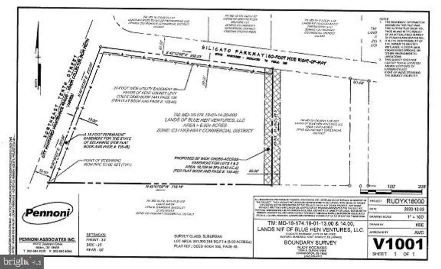 Located just a short distance from the captivating Delaware beaches, this expansive 6-acre land, priced at $529,000 per acre, offers an exceptional opportunity for those seeking a prime property in a highly desirable coastal area. With its generous size, close proximity to the beaches, and attractive pricing, this parcel presents an ideal location for residential, commercial, or mixed-use development.