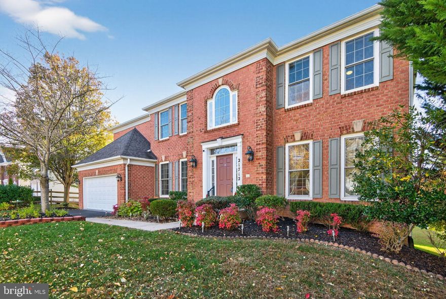 This Magnificent 2006 Build Colonial-style residence offers a perfect blend of elegance and comfort. Nestled in the charming Summerfield Crossing community. Meticulously designed living space, ideal for both relaxation and entertaining. Step inside to discover a warm and inviting atmosphere, enhanced by a harmonious mix of hardwood, carpet, and ceramic tile flooring throughout. The heart of the home features a two-story foyer with hardwood floors that leads to a two-story family room with beautiful CHANDELIER, gas FIREPLACE and elegant mantel, creating a cozy focal point for gatherings. Adding beauty to the 1st floor is a stunning living and dining area, huge STUDY, and a half bath. The gourmet kitchen is a chef's dream, equipped with newer stainless-steel appliances, Samsung bespoke refrigerator less than a year old, and GRANITE countertops with huge island. The thoughtful layout ensures functionality while maintaining an air of luxury, making meal preparation a delight. An adjoining breakfast area leads to a beautiful and bright SUNROOM, providing the perfect setting for intimate dinners or festive celebrations. Step outside onto the large DECK, perfect for enjoying your morning coffee or evening sunsets, while the well-maintained yard provides a private retreat for outdoor activities. Elegant split staircase with iron balusters leads to upper-level hallway overlooking the family room. Retreat to the spacious primary suite, where tranquility reigns. The en-suite bathroom is a spa-like oasis, featuring a jetted tub and a walk-in shower, offering a serene escape after a long day. Convenience is key with a main-floor laundry area and an attached two-car garage with openers, providing easy access and additional storage. The full-daylight finished walkout basement, complete with a second jacuzzi in bathroom, beautiful chandeliers, and connecting stairway to the deck, offers endless possibilities for customization-whether it be a home gym, entertainment space, or additional living quarters. Two new humidifiers installed. This home is not just a residence; it's a lifestyle. Experience the perfect blend of luxury and comfort. With its exceptional features and prime location, this property is a true gem waiting to be cherished. Close to shopping, regional parks, outlet malls, and convenient bus to the Metro station. One of the listing agents is also an Owner. This property has video surveillance.