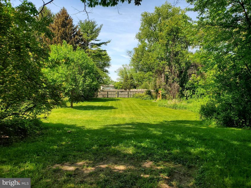 Special update!!!  Seller says he'll sell the lot with house located in front for a package deal price.  Contact agent for more info.  Looking to build?  Or for a lot with a great house attached?  Rare, hard to find, approved building lot awaits your dreams and plans.  Seller is a license PA real estate agent.