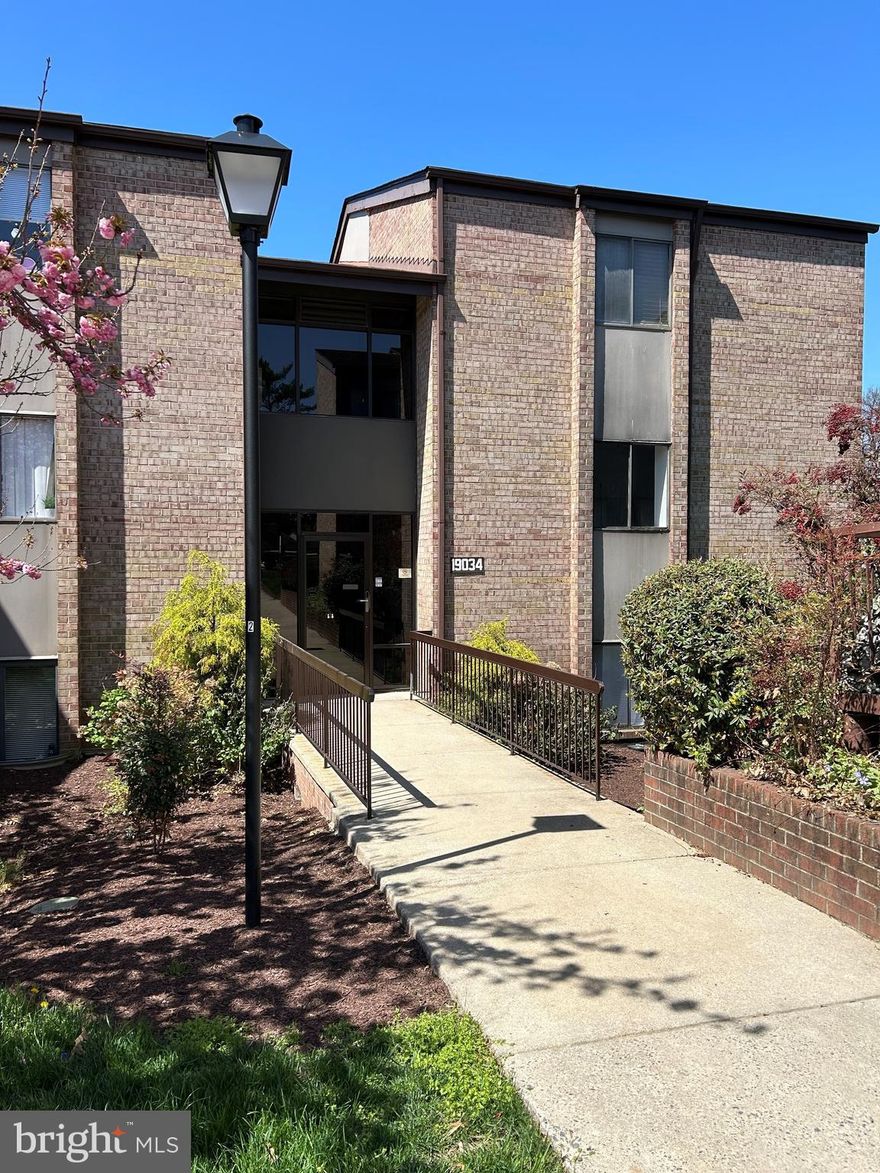 Back on the market; contract fell through. This is a must-see condo in Heron's Cove or surrounding area. Welcome to this 2-bedroom and 1-bathroom renovated condominium in Heron’s Cove. This move-in ready second-level home has been wonderfully updated and meticulously renovated. This spacious unit offers beautiful new luxury vinyl flooring throughout; a remodeled bathroom with new flooring, vanity, lighting and plumbing; updated kitchen with quartz counters, all new appliances and washer/dryer in the unit.  A new HVAC unit was just installed. The primary bedroom is spacious and has an attached office work area with built-in shelves and a walk-in closet. Enjoy the tranquil views from the 12' bay of windows in the living room or take a short stroll to the community pool. Heron’s Cove is in a prime location with close proximity to shopping and restaurants and easy access to commuter routes, parks, trails and more. Easy access to Ride-On Bus, Metro, I-270 and the ICC. Condo fee includes electricity, gas and water!