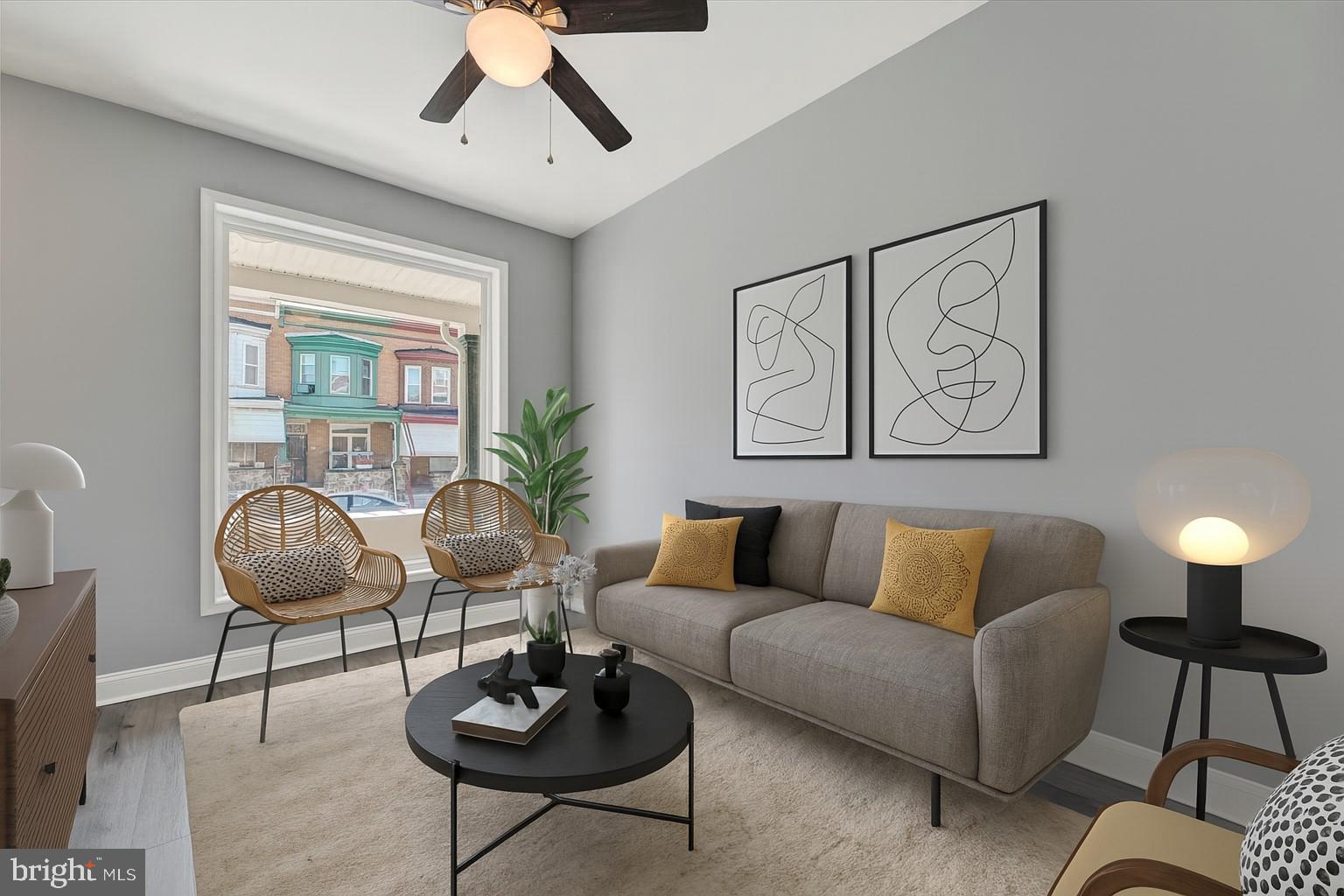 Welcome to 1726 N Bentalou St! This freshly updated and move-in ready 3-bedroom, 1.5-bathroom townhouse is ready to welcome its new owner. The main level features a spacious living room, a separate dining area, a modern kitchen with stainless steel appliances, and a convenient half bath. Upstairs, you'll find three comfortable bedrooms—including the primary—all with brand new carpeting, plus a beautifully updated full bathroom in the hallway. The unfinished basement offers ample storage space and room to grow. Don’t miss out—schedule your showing today!