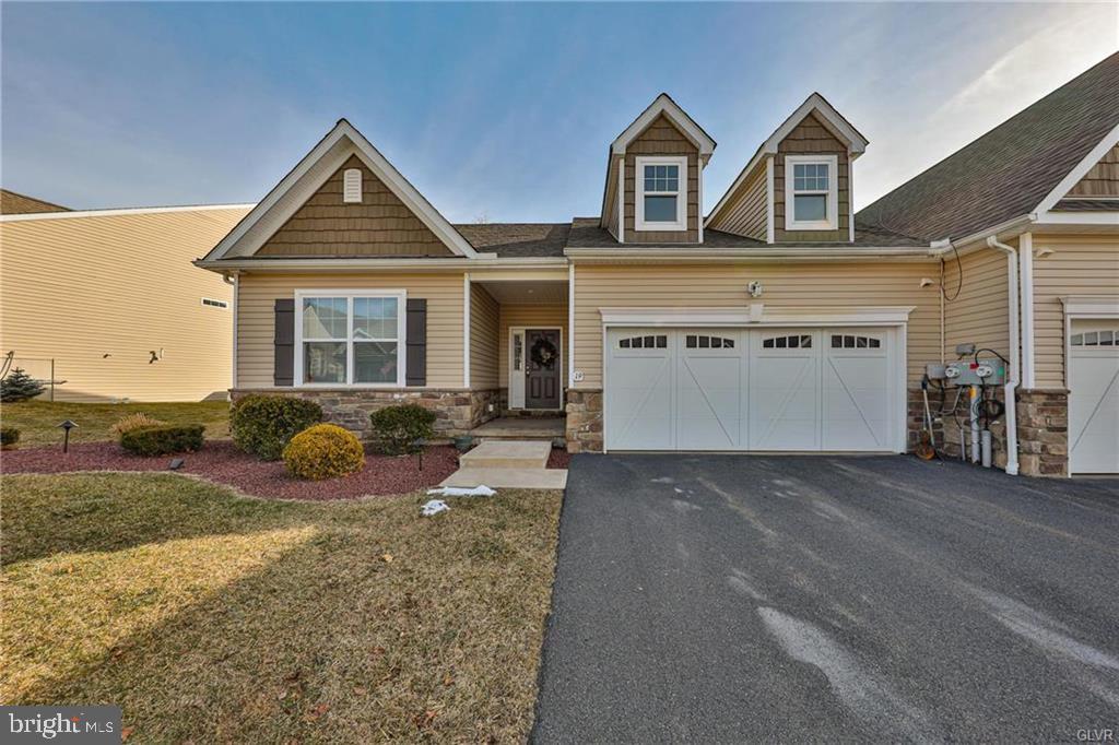 READY NOW! Why wait to build this home has everything you could want! A Dream Home with views of the golf course! Easy commute on Route 80! Condo living at it's finest & located on the Sand Springs Golf Course! Carefree One floor living! Never worry about shoveling snow or mowing your lawn ever again! Low condo fee of $130/month! Golf course memberships start at $820! This is the worry free life style you have been searching for! Inside this quality built Tuskes home you will find an open concept floor plan with a nice sized family room & dining room! Gourmet kitchen offers rich cabinetry with plenty of storage space & work space on the Corian countertops! Plenty of natural light & neutral color tones! 1st floor master suite boasts an upgraded tray ceiling, walk in closet & full en suite Master bath! Two additional nice sized bedrooms & another full bath are sure to fit any size family! Amazing full basement for a future flex area or storage! Oversized two car garage & rear deck!