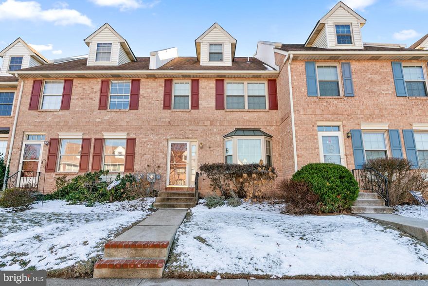 It’s not often a home comes up for sale in this wonderful neighborhood. Don’t miss out on your chance to movie into the very popular Court at Jamestowne neighborhood. What an amazing convenient location minutes from Plymouth Meeting Mall, Northtowne Plaza, major roadways Route 476 (Blue Route) & PennsylvaniaTurnpike, as well close to the dining and nightlife in Conshohocken Borough. The 1st floor offers the beautiful kitchen with stainless steel appliances, upgraded countertops, tile backsplash and separate breakfast area w/ bay window. The kitchen flows into the large great- room area with wood burning fireplace, dining area [currently all used as living room space] and plenty of room for the Big Screen TV.  The 2nd level offers two bedrooms. Bedroom #2 is very large and includes its own private bathroom. The Primary suite offers lots of space, double closets along with the primary bathroom. The 3rd level of this home offers a loft area/ bedroom #3 that the current owner uses as the home office & home gym. This is a great space and offers many possibilities. This home includes a full basement with lots of storage and could be finished into additional living space. The outdoor living space includes the wonderful deck that the seller has enjoyed many morning coffees and dinner in the evenings. The Court at Jamestown is a terrific neighborhood and centrally located to so many things. This would make a great starter home or investment property.   Quick Settlement possible.