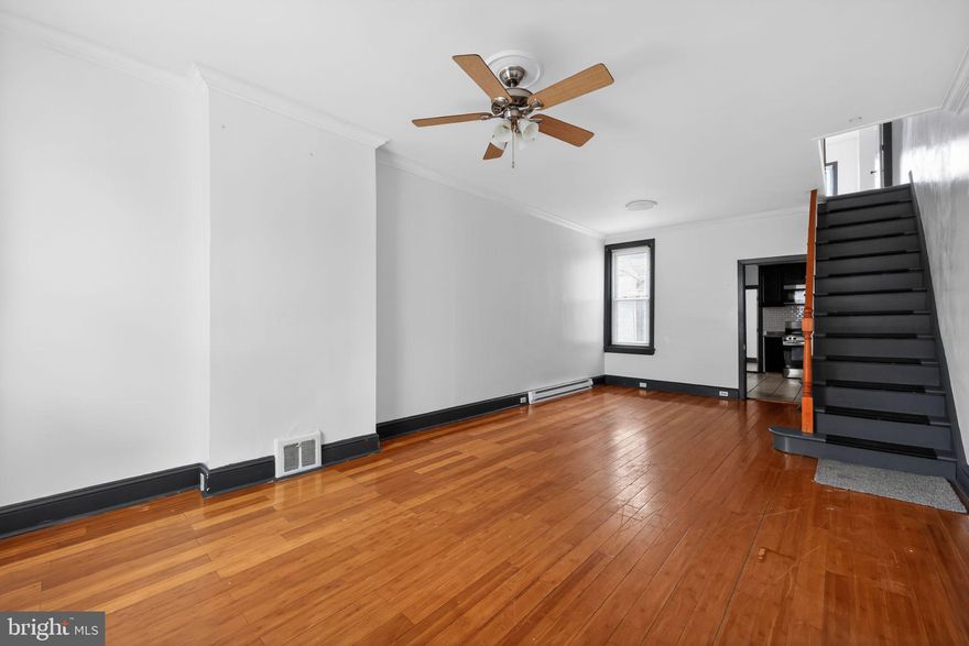 Free 1-Year Home Warranty Included to the Buyer!

Welcome to 4153 Orchard St, Philadelphia, PA 19134 — a spacious and updated 3-bedroom, 1-bath home offering comfort, convenience, and incredible value! This move-in ready property is fully electric and features central A/C for year-round comfort and efficiency.

The first floor showcases beautiful hardwood flooring throughout, creating a warm and inviting living space. Upstairs, you’ll find fresh carpeting and generously sized bedrooms. The kitchen includes newer appliances, making it truly turnkey for the next owner.

Major updates provide added peace of mind: roof, windows, and heating system have all been replaced within the last 12 years, and the water heater was replaced within the last 4 years.

A standout feature is the large first-floor laundry room — with enough space to easily add a second bathroom if desired. Step outside to your private, fully enclosed backyard, perfect for kids, fur babies, and summer family BBQs.

Move-in ready homes under $200,000 are hard to find — schedule your private tour today before it’s gone!