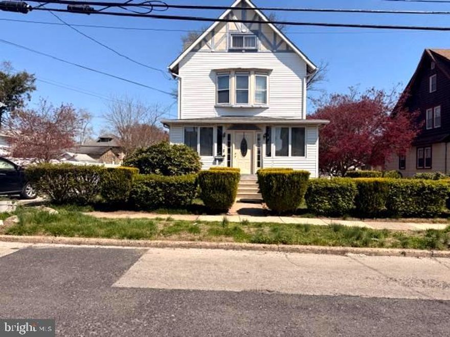 Spacious Colonial with room to grow. Welcome to this large 5 Bedroom, 1.5 Bath Colonial offering approximately 1900 square feet of comfortable living space. This home has an enclosed porch, a nice-sized living and a formal dining room. A cozy family room complete with a fireplace. Enjoy outdoor living with yard space on the side and the rear. With ample parking and plenty of space both inside and out, this home is perfect for those looking for comfort, functionality, and room to make it their own. This property is AS-IS.