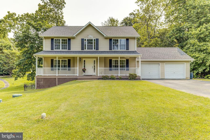 Welcome to 5552 Cherry St – Space, Style & Comfort in St. Leonard
This beautifully updated 5-bedroom, 3.5-bath colonial is tucked away in a peaceful St. Leonard neighborhood, offering space, comfort, and convenience close to the Chesapeake Bay. This home overs 3,400 square feet of thoughtfully designed living space, ideal for everyday living and memorable gatherings. From the moment you arrive, you’ll notice the pride of ownership and the countless upgrades that make this home truly special.
Step into the heart of the home—a completely renovated kitchen featuring upgraded cabinetry, sleek quartz countertops, and stainless steel appliances. The spacious eat-in kitchen flows seamlessly into the living area, perfect for casual nights in or entertaining guests. Slide open the doors to access the expansive, maintenance-free deck that spans the length of the home—an incredible extension of your living space, ideal for morning coffee, outdoor dining, or simply relaxing in the fresh air.
Freshly painted throughout with luxury vinyl plank flooring and new ceiling fans, the main level also features a separate dining room for special occasions. Upstairs, you’ll find four generously sized bedrooms, including a sizable primary suite complete with a soaking tub, walk-in shower, and dual vanities. The upper-level laundry room adds extra convenience, right where you need it most.
The fully finished lower level offers even more room to spread out, with a large living area, full bathroom, and an additional bedroom—perfect for guests, multigenerational living, or a home office. Cozy up by the pellet stove in the winter, or step outside to the fenced-in backyard, a great space for outdoor play, four legged companions, or summer barbecues.
Tucked away on a peaceful street, this home offers the serenity of nature while being just a short stroll to the Chesapeake Bay shoreline—ideal for morning beach walks, launching your kayak, or enjoying a sunset view. And with a new roof (2022), two-car garage, and an extended driveway with plenty of parking, this home checks all the boxes.
Lovingly maintained and thoughtfully upgraded, this home isn’t just a place to live—it’s a lifestyle. Whether you’re soaking up the sun on the deck, cozying up by the fire, or enjoying all the outdoor charm that southern Calvert County offers, this is a home where your next chapter begins.