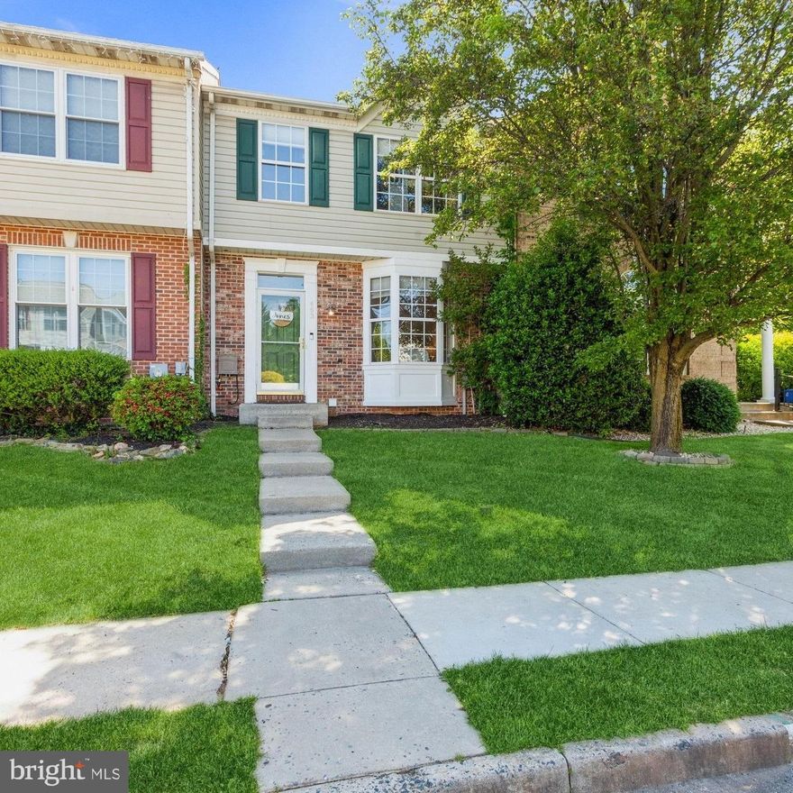 MULTIPLE OFFERS RECEIVED. SUBMIT HIGHEST AND BEST OFFERS BY 5:00 ON MONDAY, MAY 22ND
Welcome to Abingdon, MD, where you'll find a remarkable townhome that offers an exceptional living experience. This spacious three-level townhome boasts a stunning three-level bump-out and an open floor plan, providing ample space for comfortable living. Let's explore the remarkable features of this beautiful property.

Upon entering, you'll be captivated by the grandeur of the huge living room, perfect for hosting gatherings and entertaining guests. The abundance of natural light flowing through the large windows creates a warm and inviting atmosphere throughout the home.

The eat-in kitchen features a convenient breakfast bar and top-of-the-line stainless steel appliances. Whether you're enjoying a quick meal or preparing a feast, this well-designed kitchen is sure to impress.

Adjacent to the kitchen is the first-floor family room, offering a cozy retreat for relaxation. Pella sliding doors lead to a maintenance-free rear deck, providing an ideal space for outdoor dining, barbecues, or simply enjoying the serene surroundings.

As you make your way to the upper level, you'll discover the impressive Primary Bedroom. Vaulted ceilings add an element of elegance, while the double-sided glass fireplace creates a luxurious ambiance that can be enjoyed from both the bedroom and the en-suite bathroom. The Primary Bedroom also features a spacious walk-in closet, ensuring ample storage for your wardrobe. The en-suite bathroom boasts a super bath with a soaking tub, offering a tranquil oasis to unwind after a long day.

Two additional bedrooms and a full bath complete the upper level, providing comfortable accommodations for family members or guests.

The lower level of this townhome offers a vast rec room, perfect for various activities and entertainment. With a wood-burning fireplace, this space exudes warmth and coziness. Sliding doors open to a patio, allowing for seamless indoor-outdoor living. Additionally, you'll find a laundry area, storage space, and a walk-out to the fenced back yard.

One of the exceptional features of this property is its location, as it backs to a wildlife reserve. The picturesque views and peaceful surroundings create a serene atmosphere, perfect for those who appreciate nature and tranquility.

The neighborhood itself is known for its family-friendly environment, making it an excellent place to raise children. With nearby parks, playgrounds, and community amenities, there's no shortage of opportunities for outdoor recreation and quality time with loved ones.

Don't miss the chance to call this remarkable townhome your own. Its spacious layout, remarkable features, and ideal location make it a truly exceptional property in Abingdon, MD.