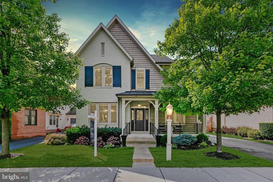 Discover your dream home in the serene community of Brambleton, Virginia, with this stunning 4-bedroom, 3.5-bath single-family residence boasting an impressive 4,256 square feet of bright and light-filled living space. The open floor plan invites you to enjoy modern updates throughout, including brand new interior paint and flooring on all three levels, updated light fixtures and bathrooms.. Work from home in the oversized office with elegant French doors or entertain in the incredible lower level featuring a home theatre, built-in bar, and versatile flex rooms that can serve as additional 5th and 6th bedrooms. Step outside to your private backyard oasis complete with extensive patio space and outdoor lighting—perfect for gatherings or quiet evenings under the stars. The 2-car garage has custom cabinetry. Living in Brambleton provides access to top-rated schools, diverse dining and shopping options, a movie theater, a gym, a library, and metro access. The community also boasts an array of outdoor amenities, including biking and walking trails, basketball and tennis courts, pools, tot lots, lakes, and more. With easy access to Route 50, the toll road/greenway, Dulles Airport, and Route 7, commuting is easy.  The HOA fee includes Fios Internet and cable, adding further value to this exceptional property. Make this home yours!Meticulously maintained and move-in ready, this home is a rare find for those seeking comfort and luxury in a vibrant community filled with amenities. Don’t miss your chance to make this exceptional property yours!