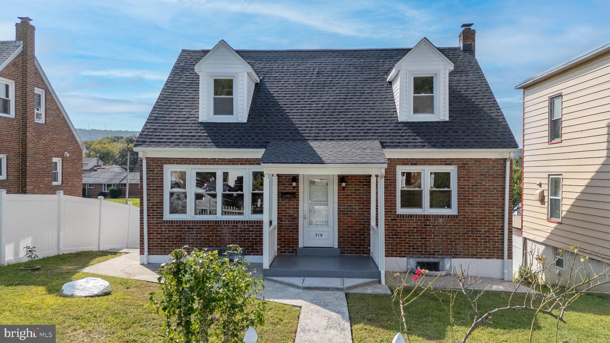 **Welcome to this charming detached Cape Cod home, offering 3 bedrooms and 2 full bathrooms in Allentown, PA 18103 that will make you say WOW! The main level features a convenient first-floor bedroom and bathroom, while the finished lower level boasts a spacious family room, another full bathroom, laundry area, and an additional unfinished space perfect for storage. Enjoy direct access to the semi-fenced backyard through a walkout exit, complete with a back patio ideal for relaxing or entertaining. Recent updates include a brand-new roof, refinished hardwood floors, and some new windows throughout most of the home. With gas heat and thoughtful improvements already completed, this home is truly move-in ready. A detached oversized two-car garage, and beautifully maintained back & front yards complete the package. Don’t miss the opportunity to make this wonderful property your new home!