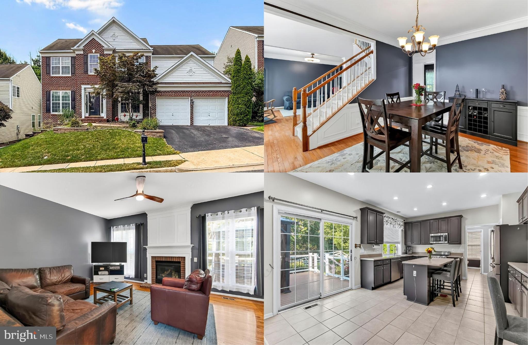Discover this stunning 4-bedroom, 3.5-bath brick-front Colonial, crafted by award-winning Pulte Homes, nestled in the vibrant and amenity-rich Laurel Hill community of Lorton. Surrounded by mature trees and thoughtfully designed green spaces, with an in-ground sprinkler system, this home combines elegance, comfort, and functionality—ideal for modern living and entertaining. Step into a grand two-story foyer, flanked by a stylish formal dining room and a living room/home office, setting the tone for the open, light-filled layout. The expansive family room features a cozy gas fireplace and flows seamlessly into a beautifully updated kitchen equipped with stainless steel appliances, including a Viking gas range and Bosch dishwasher, upgraded 42” cabinetry, a large center island, and a built-in workstation. Glass doors lead to a private outdoor oasis featuring a low-maintenance composite deck with pergola, stairs to a fully fenced backyard, surrounded by majestic trees, and a custom stone patio complete with a built-in firepit—perfect for gatherings or peaceful evenings under the stars. Conveniently located off the two-car garage is a mudroom area with pantry, laundry, and a powder room. Upstairs, the luxurious primary suite boasts a deep tray ceiling, dual walk-in closets, and a spa-inspired en-suite bath with dual granite topped vanities, heated floor, soaking tub, and separate shower. Three additional bedrooms and a updated full bath complete the upper level. The fully finished walk-out lower level offers incredible flexibility with a large multi-area rec room, a separate den (ideal as a fifth bedroom or guest space), an additional full bath, and an oversized storage/utility room—perfect for a home gym, creative studio, or additional living space. Laurel Hill residents enjoy access to a community pool, swim team, tennis and pickleball courts, playgrounds, trails, and a clubhouse. Laurel Hill Elementary is located within the neighborhood, and South County Middle and High Schools are just across the street. With close proximity to Fort Belvoir, the Pentagon, and Quantico, plus easy access to I-95, Route 1, Route 123, Route 286, the Lorton VRE, and the Franconia-Springfield Metro, commuting is a breeze. Nearby attractions include Laurel Hill Golf Club, local parks, and a wide range of dining and shopping options. This exceptional home offers the perfect blend of style, space, and convenience—welcome to life at Laurel Hill.