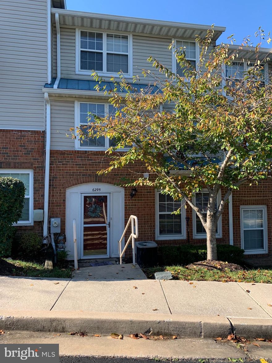 Lovely well maintained townhouse at an affordable price in Howard County! Open kitchen and family room; master bedroom features a large walk-in closet with a window to add extra light and private bathroom. Bonus extra large laundry room with storage! Furnace only 5 years old, Water heater only 2 years old; Roof replaced June 2020 by Condo. The community is close to all major commuter routes and has a pool and a playground.