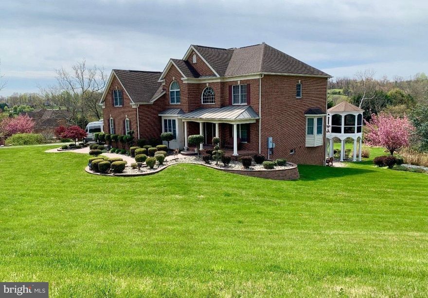 Gorgeous-Exquisite-Open-Airy-Bright Estate Home on 4 Acres of Very Usable Land!!! Amazing Brick-Stone & River Rock-Hard & Land Scaping Along with Superior Exterior Brick Work & Quoining on the Entire Exterior plus 4 Front Virginia Colonial Columns on Open Brick Porch plus (More Interior/Exterior Colonial Columns)-Enhanced Gazebo & Special Designed Trex Deck-Benches-Staircase & Deck Rail Designer Spindles!!! Outstanding & Stunning Hardwood Floors, Stone Mantle, Hearth & Masonry Fireplace in 23 Foot Ceiling Family Room including Deluxe Windows Treatments & Special High Value U V Protection Window Tinting in the Family & Sun Rooms plus 2 Skylights!! Highest Quality Granite Kitchen Counter & Island Tops-Maple Wood Cabinets-Stainless Steel Appliances plus Incredible Multiple Light Fixtures!!! Luxurious Dining Room Features 2 Bay Windows-Decorator Curtains & Fantastic Trey Ceiling!!! Classic Circular Foyer Staircase with Beautiful Iron Spindles & Hardwood Stairs on All 3 Staircases!!! Private Main Level Office/Den & Box Bay Window!!  The Joyous & Delightful Living Room Adjoining the Large Posh Wood Floor Foyer with 20+ Foot Ceiling & The Unforgettable Circular Staircase!! Master Bedroom Including Trey Ceiling-Spacious Sitting Room-Wonderful Master Bathroom & Elegant Soaking Tub plus 3 Closets!!! 2 of the 4 Upstairs Bedrooms are Connected with a Full Jack & Jill Bathroom!!! Expansive 2nd Floor Overlook(s) for both the Family Room & Foyer Areas!!! 2 Captain Perches & Again Just the Most Beautiful Hardwood Rails with Magnificent Iron Spindles!!! A Terrific Well Built Out Finished Basement with Full Guest Room & Finished Full Bathroom!! Completed Areas that can Easily Accommodate a Bar-Pool Table-A Full Recreation Room plus a Walkout Security French Door to Stone-Brick Patio & Massive Usable Acreage which can easily accommodate Your Choice of Tennis Ct, B-Ball Ct, Swimming Pool, Volleyball/Pickle Ball/Badminton area & more!! Plus a 5th & 6th Bonus Guest Rooms which can become a Workout-Movie-Computer Rooms & a Cedar Closet!! Tremendous High Quality Upgrade Lush Carpet-Wonderful Deluxe Decorator Paint-Crown & Chair Molding Throughout the Home-Awesome Ceiling Lights Throughout & Designer Upgrade Window Treatment too!!! 8 Quality Ceiling Fans plus Hex/6 Internet & Cable Jacks in All Major Rooms in the Entire House!!! A Spectacular Internet & Cable Hook Up Tower in the basement along with Huge Storage Room!!! And Dazzling One of a Kind Front-Side -Rear Specialty Stone-Brick Walkways  .... Connecting 2 Brick & Stone Backyard Patios!!! Plus, a Happy 2 Tier Fenced Vegetable Garden too!! New Roof (2020) & New Dual HVAC Heat System for Maximum Efficiency (2020)!! Please Come & Visit This Excellent Estate Home!! WE ARE VACANT & CAN ACCOMMODATE A QUICK & SEAMLESS SETTLEMENT IF YOU NEED OR WANT A FAST CLOSING!!! Plus, we are only moments away to Old Town Leesburg with just The Best Restaurants & Shops!! And Several Vineyards-Wineries, Special Kraft Breweries are nearby too!!! Also, the Leesburg Executive Airport is closeby & The Charles Town Raceway is just up Rte 15 for a very quick getaway!!!
