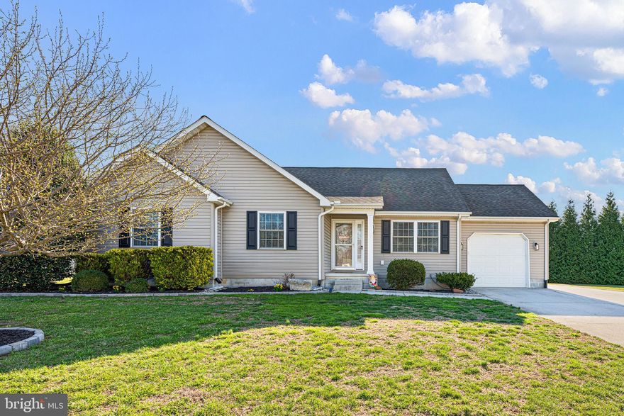 Welcome to the meticulously maintained 3 bedroom 2 bathroom ranch home at 70 W Deer Trail Rd in Clayton, Delaware.  This beautiful home sits on a corner lot with just over a half acre of land.  All new floors were installed in the living area in 2020, and new carpet in the bedrooms in 2025. Master bedroom freshly painted.  Appliances are all new as of 2021, and the water heater was replaced in 2024. New flooring and light fixtures were installed in the hallway bathroom in 2024.  Each bedroom offers plenty of closet space, new carpeting, and beautifully painted. Roof Cert 03/19/2026.   The driveway has been extended to accommodate up to 8 cars.  The spacious and newly stained deck overlooks the big backyard!  Move in just in time for summer!  backyard entertaining!   

Please note that the playset is excluded, as well as the curtains throughout the house, and the shelving in the girl's bedroom.  Closing will be contingent on seller's finding a new home.