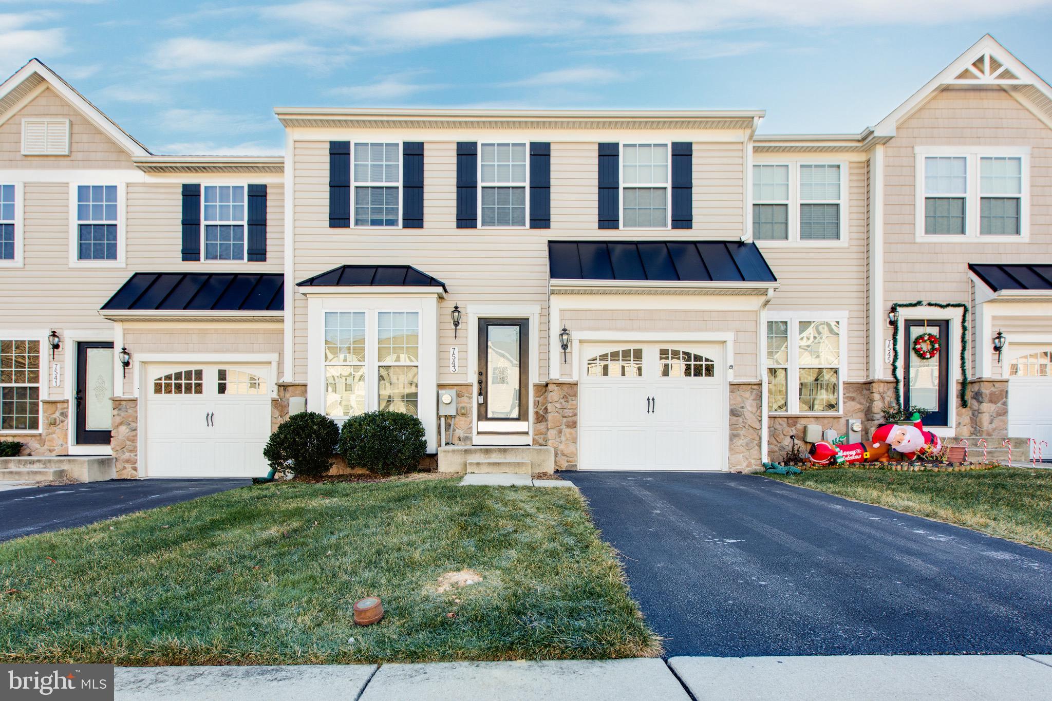 AVAILABLE 7/1/25** Welcome Home to This Stunning and Spacious Garage Townhome! Ideally located with easy access to both Baltimore and Washington, D.C., this beautifully maintained 3-bedroom, 3.5-bath residence offers comfort, convenience, and style. Step into an updated kitchen featuring a morning room and sleek stainless steel appliances, complemented by gleaming hardwood floors in the kitchen and dining area. Enjoy outdoor living on the deck just off the main level. Upstairs, the primary suite includes a private full bathroom, while two additional generously sized bedrooms provide ample space for family or guests. The fully finished lower level adds versatility with a large rec room, a full bathroom, and an extra room perfect for an office, gym, or guest space. Additional features include a 1-car attached garage, a 2-car parking pad, and proximity to plenty of shopping and dining options. **Minimum credit score of 700 and proof of strong income preference. Landlord prefers a multi-year lease.
