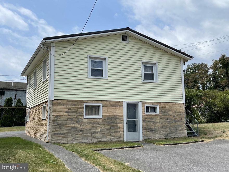 Affordable 2 bedroom home in LaVale.   
Full basement, paved off street parking, and metal roof.
Hurry, it won't last long!
Note:  Seller does not know property line locations.