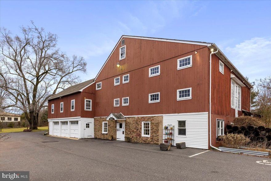 Imagine being given the chance to live in tranquil peace while pursuing your passion or running your business. Proudly presenting 4335 Skippack Pike, located within walking distance from the sought-out community of Skippack Village; exuding colorful shops, boutiques, buzzing restaurants, and unique art galleries. Presently known for its picturesque landscapes, historic tales, and breathtaking scenery, we welcome your business seeking a superior hedge against market volatility. Hidden deep within the lush grounds, lie two distinct parcels 51-00-01276-536 & 51-00-03169-002, ideal for your residential living and/or future business endeavors. A quaint 3 bedroom, 1 full bath home will greet you, giving you nearly 2,500 sqft of comfortable space to lay down your roots; featuring exposed wood beam ceilings, original pine flooring, and 2 wood-burning fireplaces. The historic red barn is one of the largest barns in Montgomery County and was once the location of Dick Clarks Bandstand shows in the early 1960s, making it a unique piece of history. This space offers nearly 4,000 sqft of entertainment volume, with a built-in bar, and has the capacity to accommodate up to 150 guests. Many remember this property serving its community as a rustic, chic wedding venue, along with homing a soulful Yoga studio. While they are still viable options, today it leaves you with a polished blank canvas and the creative possibilities are ENDLESS! In addition to the barn, and charming residential home, you’ll find 2 other structures, one of which is fully equipped with plumbing. This brand-new space can be rented out for additional passive income or work in conjunction with your business model. If you also happen to be an individual that appreciates anything to do with automobiles and their inner workings, you’ll swoon over the sight of the detached garage with a lift. You must come to see this property in person to truly appreciate all it has to offer. Come fall in love and take advantage of this once-in-a-lifetime alluring opportunity!