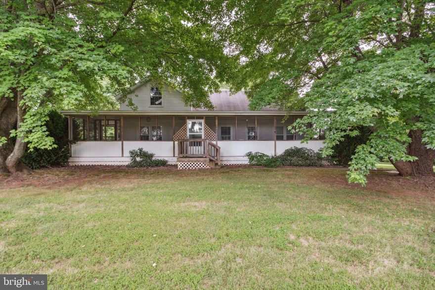 Diamond in the rough. This is being sold as is. A gorgeous five acres with a large barn and a Morton building. The house has 4 bedrooms and 3 baths with a family room,   living room and kitchen. There is also an enclosed porch off of the front of the house.
