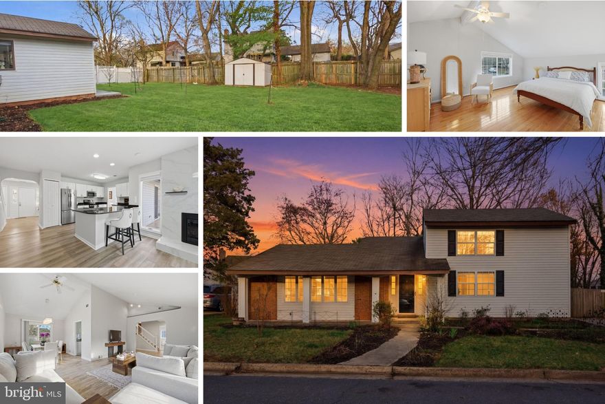 A rare blend of modern upgrades, functional design, and everyday convenience, this beautifully updated 4-bedroom, 3 full bath home offers nearly 2,000 square feet of thoughtfully designed living space. With over $45,000 in recent upgrades, this home delivers both style and long-term value. The standout feature is a highly sought-after layout with two primary suites—ideal for multi-generational living, extended guests, or flexible work-from-home needs. The main-level primary suite provides ease and accessibility, while the upper-level suite serves as a private retreat complete with a dedicated office nook and a spacious ensuite bath.

Inside, the home has been extensively updated with today’s buyer in mind. Luxury vinyl plank flooring (2025) runs throughout, complemented by new designer lighting and fixtures (2025) that create a clean, contemporary feel. The main living area is anchored by a beautifully refaced wood-burning fireplace (2025), offering a warm and inviting focal point. The kitchen is equipped with newer appliances and provides both functionality and flow for everyday living and entertaining. Major system upgrades include a new HVAC system (2026) and hot water heater (2026), along with additional improvements such as new flooring and fresh exterior enhancements, all contributing to the home’s overall quality and peace of mind.

The outdoor space offers a private and usable setting, featuring a fully fenced backyard with new grass (2025) and a remodeled ground-level deck—perfect for outdoor dining, entertaining, or relaxing. Conveniently located in the heart of Sterling, the home provides easy access to Algonkian Regional Park, the W&OD Trail, Claude Moore Park, Dulles Town Center, and a wide range of shopping, dining, and entertainment options. Commuters will appreciate quick access to Route 28, Route 7, and Dulles International Airport.

With its rare dual primary suite layout, over $45,000 in upgrades, and prime location, this home presents a compelling opportunity for buyers seeking both comfort and long-term value.
