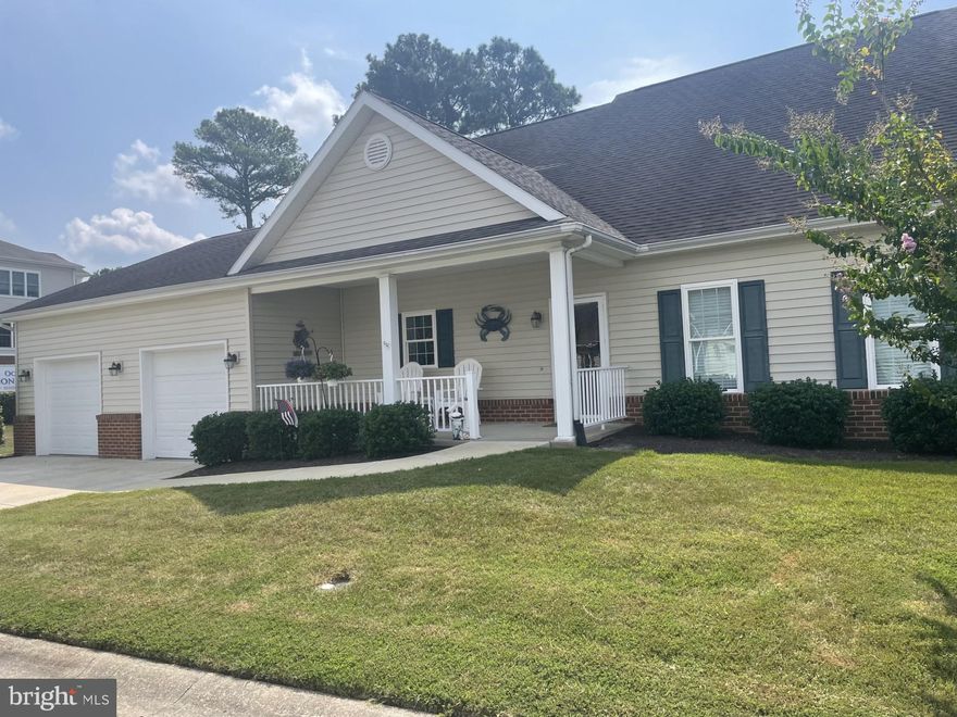 Beautifully refinished 2 bedroom, 2 full bath with den and three season room at Mallard Landing Retirement Community. Two car garage with workshop space lends plenty of storage and extra space. A conditioned three season room in the rear end of the home isn't included in the listed square footage and is a great place to relax. All appliances and HVAC are brand new and the home has been freshly painted.