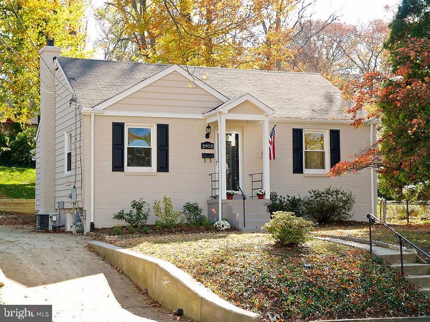 Meticulously maintained, charming home in excellent location walking distance to Wheaton Metro Station, Westfield Shopping Center, Costco. Ready to move in with flexible space addition off kitchen for dining or a study with a large pantry closet. Hardwood floors on main level, full bath, two bedrooms, linen and coat closet. Spacious lower level with newly carpeted large family room with wet bar, under counter beverage fridge, recessed lights.  Large Bedroom with two adjoining closets and full bath with Stall Shower. Washer and dryer in separate storage/utility room.  Good closet space and attic storage.   Energy efficient attic insulation, updated windows, pretty patio and landscaping, partially  fenced yard, storage shed, driveway with two spaces. Convenient to shops, commuter routes, public transportation, parks and recreation centers.