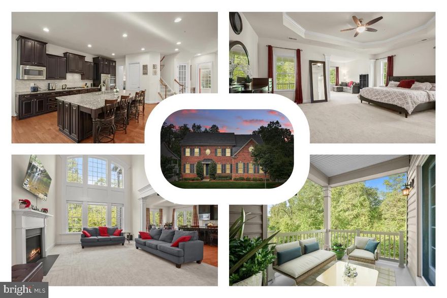 Refined Living in Gated Oak Creek Club. 
This home appraised in October 2024 for $1,071,000. Market value tax assessment as of Jan 1, 2026 is $926,900.
Set within the prestigious, gated Oak Creek Club golf course community, 208 Bottsford Avenue presents a well-appointed NVHomes Chapel Hill II model offering five bedrooms, four-and-a-half bathrooms, and a thoughtfully designed layout across three finished levels. This home is ideal for multi-generational living while also boasting a spacious, open layout that's perfect for entertaining. Situated on a double-wide lot just under one-third of an acre, this brick-front residence provides an elevated blend of comfort, function, and serene natural views.

The main level impresses with 10-foot ceilings, 8-foot doors, and a soaring two-story family room enhanced by a dramatic wall of windows that flood the space with natural light. A private home office, formal dining room, bonus room, and a gourmet kitchen with adjacent breakfast area create a seamless flow for both daily living and entertaining.

Upstairs, the expansive primary suite includes a sitting area, two walk-in closets, a recently updated spa-style shower (2025), and a private balcony overlooking the 17th hole of the golf course. Three additional bedrooms and two full bathrooms complete the upper level.

The finished lower level offers exceptional versatility, featuring an expansive recreational room with 3 defined spaces, a fifth bedroom, full bath, wired HDMI connection plus ceiling mount for a projector, and two bonus rooms ideal for media, fitness, or guest accommodations—along with direct walk-out access to the backyard.

Outdoor living is equally well considered, with exterior additions including in-ground sprinklers and sub flow meter, a Trex landing and stairs leading to a custom paver patio bordered by open green space. A side-load two-car garage and extended driveway provide ample parking for up to eight vehicles.

New refrigeratorand garbage disposal will be installed prior to closing. Recent touch-up painting has refreshed the home. Move-In Ready!

Residents of Oak Creek Club enjoy access to a community clubhouse, pool, tennis courts, multiple playgrounds, gym, and miles of scenic walking trails. The neighborhood offers convenient access to Route 214, MD-202, and the Capital Beltway (I-495), placing major employers such as Joint Base Andrews, the U.S. Census Bureau, and Kaiser Permanente within easy reach. Shopping, dining, and entertainment options abound at nearby Woodmore Towne Centre and Bowie Town Center, while outdoor enthusiasts can enjoy the expansive grounds and amenities of Watkins Regional Park.

Priced below recent appraised value, offering built-in equity and a smart investment from day one!

Mortgage savings may be available for buyers of this listing.
