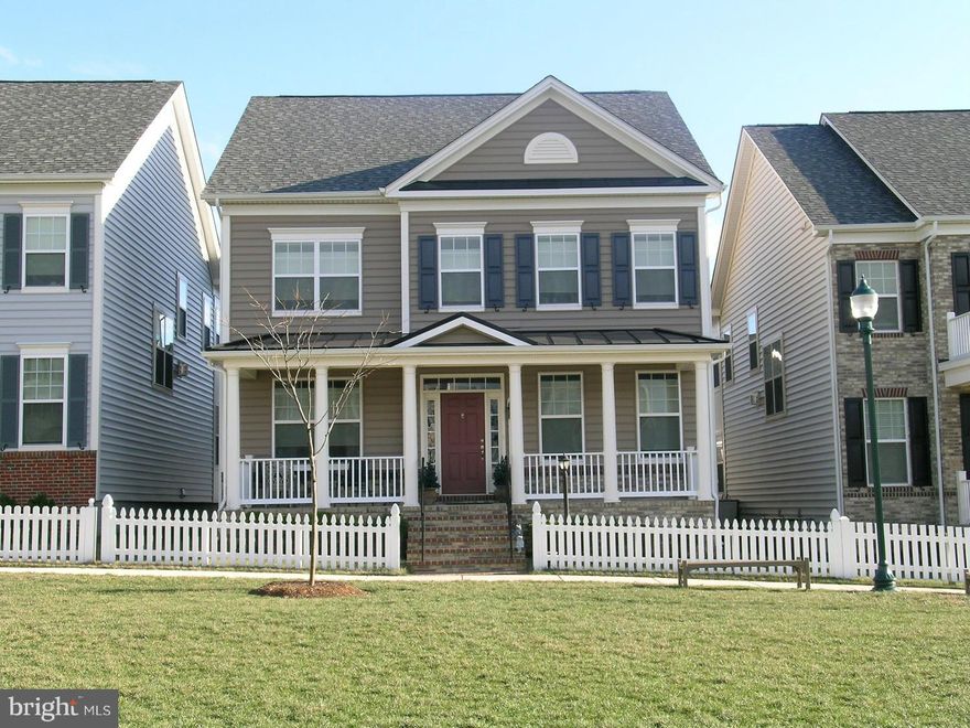 Too many upgrades to list! Over 4000 sq ft finished Grass field in front Designer kitchen Stainless steel appliances Granite counters Butler's pantry Extensive hardwood and tile MBR suite w/sitting room & WIC's 2nd floor laundry. Ceiling fans Surround sound Over garage floored storage 9 ft ceilings 5th br and fb Upgraded hardware throughout Patio Porch. Close to restaurants and grocery