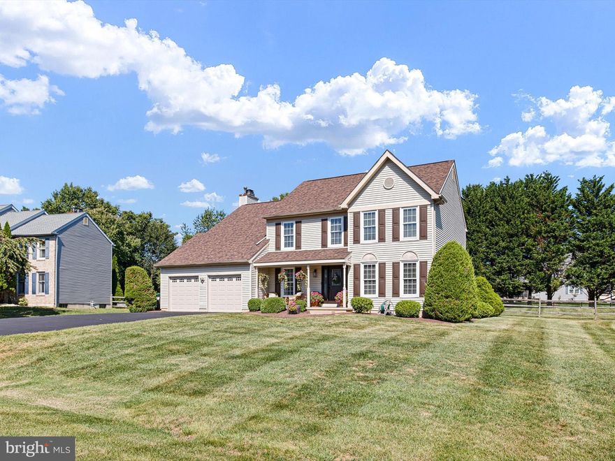 Welcome to 15 Eaton Place in the highly sought-after Clairborne community—perfectly situated above the canal within the Appoquinimink School District. This desirable location offers convenient access to major routes, shopping, and dining. This meticulously maintained 4-bedroom, 2.5-bath home is truly move-in ready and showcases numerous updates throughout. Major improvements include a new air conditioner (2019), new roof (2020), new flooring and baseboards in the finished basement section (2021) and new water heater (2024).

Set on a half-acre lot, the home welcomes you with a bright foyer featuring hardwood floors. The spacious living and dining rooms boast abundant natural light and beautiful flooring. The updated kitchen is a true highlight, offering stylish cabinetry, modern countertops, a tile backsplash, stainless steel appliances, a large pantry, and an island with bar seating. Just off the kitchen, the inviting family room features a cozy gas fireplace and direct access to the rear deck—perfect for entertaining or relaxing outdoors. The first floor also includes an updated powder room and laundry area for added convenience. Upstairs, you’ll find four generously sized bedrooms, each with upgraded flooring. The primary suite offers a beautifully renovated en-suite bath with a soaking tub, walk-in shower, and a spacious walk-in closet. The remaining bedrooms share a tastefully updated hall bath, each with ample closet space. The partially finished basement adds even more living space—ideal for a recreation room, home office, or gym—and includes a large unfinished section perfect for storage. With all major systems and cosmetic upgrades complete, 15 Eaton Place checks every box for today’s homebuyer—style, comfort, and peace of mind. Simply move in and start enjoying everything this beautiful home has to offer.