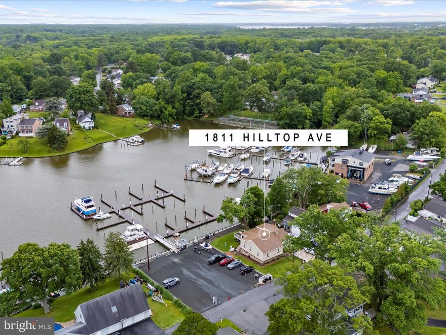 Discover your next venture with this exceptional opportunity to purchase a 22 slip marina which has been recently constructed with floating piers and 5 additional jet ski docks. This is a perfect opportunity for an owner/operator or an investor seeking a waterfront business. This hidden gem in located on the protected waters of Hopkins Creek just off of Middle River. The ranch style home on the property has been updated in recent years and features 3 bedrooms and 2.5 bathrooms. The lower level of this property has been designed as the bath house for the marina and has 2 half bathrooms  and 2 separate showers- all updated! Ample parking for all. This is a rare chance to own a marina in this sought after location.