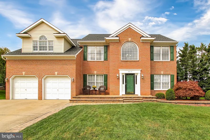 Welcome home! Gorgeous center hall colonial in Forest Hill Maryland, featuring an open floor plan that is bursting with natural light. Situated on a well-manicured cul-de-sac just north of Bel Air Maryland. Forest Hill is a desirable area of Harford County as it maintains the rural feel while still maintains proximity to major commuting routes, shopping as well as dining and recreational opportunities. The two-story family room opens to a reimagined kitchen with gorgeous white Carrara Gold Quartz countertops perfectly paired with oak cabinetry professionally finished for a complementary look. A stylish appliance package and center island complete the look. A convenient laundry / mudroom is located just off the kitchen and away from the family room. The rear yard offers privacy and plenty of space for activities. The upper level boasts four generous bedrooms. The Primary Suite features his and her walk-in closets, vaulted ceilings, and a quiet sitting room. The spa-inspired bath offers new dual vanity, soaking tub, and separate shower. The finished lower level expands the abundant entertaining possibilities. This home is a ten, see it before it is gone!