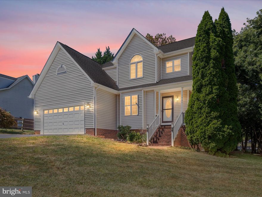 PRICE IMPROVEMENT!  Location, Location, Location!  If you are looking for convenience, this home may be for you!  Minutes from hospital, shopping, banking, restaurants and I-81.  Home sits on a beautiful corner lot with mature trees for a park like setting.  Inside features a large kitchen with plenty of counter and cabinet space.  Large, comfortable living area, and formal dining room.  Upstairs features 3 bedrooms one being the primary suite with spacious bath.  Nicely finished basement rec room and an additional finished room with closet that could make a great office.   Schedule you tour today and bring your offer!  Seller willing to negotiate.