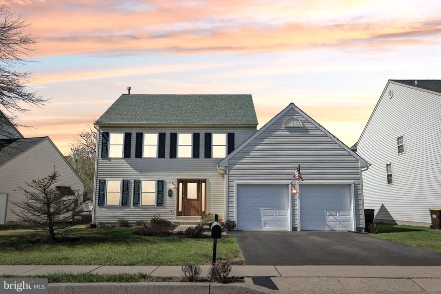 Welcome Home to Cranberry Estates! Nestled in the highly sought-after Cranberry Estates neighborhood and within the award-winning Perkiomen Valley School District, this beautifully maintained 3-bedroom, 2.5-bathroom colonial offers the perfect blend of comfort, style, and convenience. Step inside and discover the thoughtful updates made by the original owner. The inviting open floor plan seamlessly connects the living room, dining area, and eat-in kitchen—featuring stainless steel appliances—to the spacious great room, complete with a cozy gas fireplace. This layout is perfect for both entertaining and everyday living. Glass sliding doors lead from the kitchen to a stunning, oversized deck and a fully fenced backyard—an ideal space for outdoor gatherings, relaxation, or play. Upstairs, the expansive primary suite offers a serene sitting area, a walk-in closet, and a beautifully updated en-suite bath with a double vanity and a walk-in shower with a built-in bench. Two additional generously sized bedrooms, each with ample closet space, and a refreshed hall bath complete the second level. The spacious basement provides a blank canvas for new owners—whether you envision a home gym, media room, or additional living space, the possibilities are endless. Additional highlights include eight brand-new windows, a newer water heater, HVAC system, and a new roof installed in 2020. Conveniently located near parks and trails, and within walking distance to the elementary, middle, and high schools, this home offers both community charm and everyday convenience. Don’t miss this incredible opportunity—schedule your showing today!