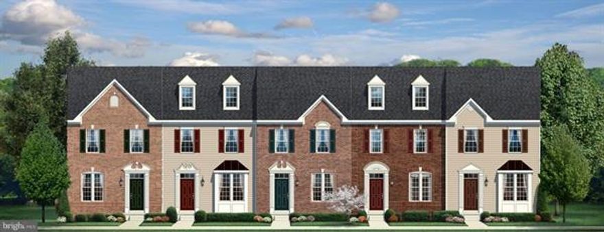 Strauss built to customer's specifications - entered for comp purposes only.  Features include: over 2,400 sq., ft., on 3 levels, end-unit, morning room off of kitchen, hardwood on main level, full finished walk-out basement w/ rec rm and study! Images shown are representative only.