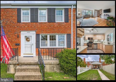1552 COTTAGE LANE TOWSON MD 21286