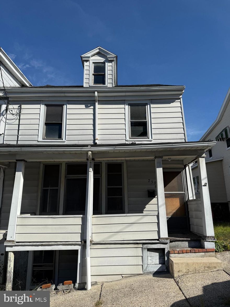 Rehab Opportunity!!!  The heavy lifting is done  on this three bedroom home in the Northward!!  Many of the rooms are down to the studs and ready for new life.  A new roof was installed in 2023.  The home has three bedrooms and a large bathroom on the second floor.  The first floors presents an opportunity for a new layout.  The rear of the home has a brick detached garage.  Schedule today, it will not last!!