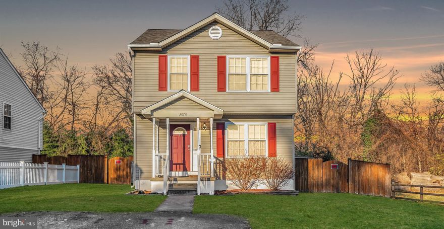 Welcome to this inviting Colonial in Baltimore Highlands, where charm, comfort, and convenience come together seamlessly. This 3-bedroom, 2-bathroom home offers nearly 2,000 finished square feet across three well-appointed levels, providing plenty of room to unwind, entertain, and feel truly at home. Step inside to a warm and welcoming main level featuring hardwood floors and an easy flow throughout. The spacious eat-in kitchen is perfect for everyday living and gathering, offering ample room for cooking and enjoying meals together. Upstairs, you’ll find three generously sized bedrooms, including two that share a full hall bathroom and a primary suite complete with its own en-suite bath. The fully finished lower level adds even more versatility to the home, along with a dedicated laundry area. Outside, enjoy a fully fenced backyard with a large deck—ideal for hosting, relaxing, or simply soaking in the outdoors. Located just minutes from local schools, shopping, dining, and major commuter routes, this 1995 Colonial offers both comfort and convenience in a fantastic neighborhood. Don’t miss your opportunity to make it yours—schedule your tour today!