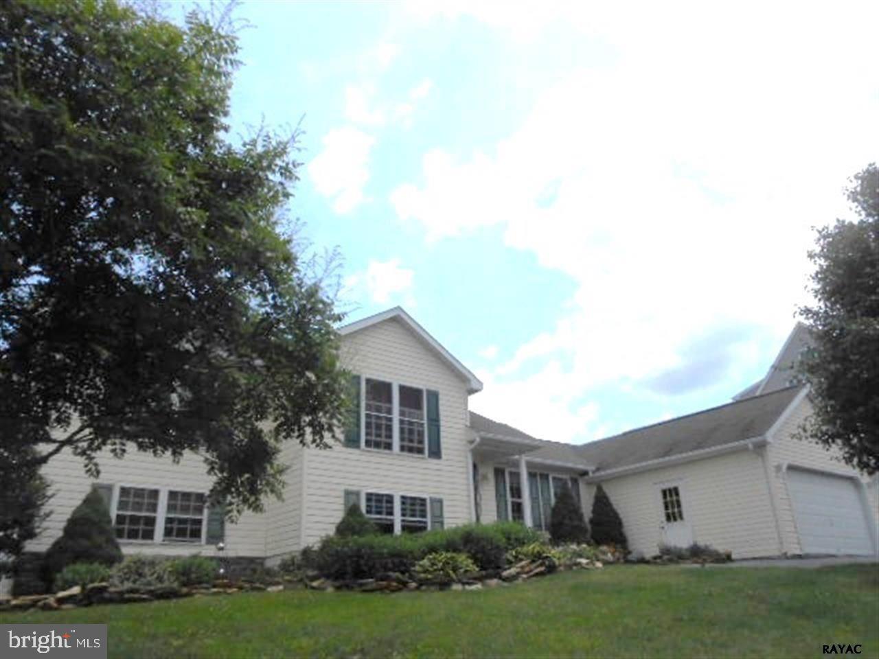 Open Floor Plan, Neutral, Ceramic & Laminate Floors, Wood & Pellet Stoves, Paver Stamped Concrete 16X16 Patio, Pool w/Deck, 1st Floor Family Room plus a Game Room & Exercise Room, Office or Den, Easy Access to York & MD, Additional Parking Macadam in front & side of home, Great View!