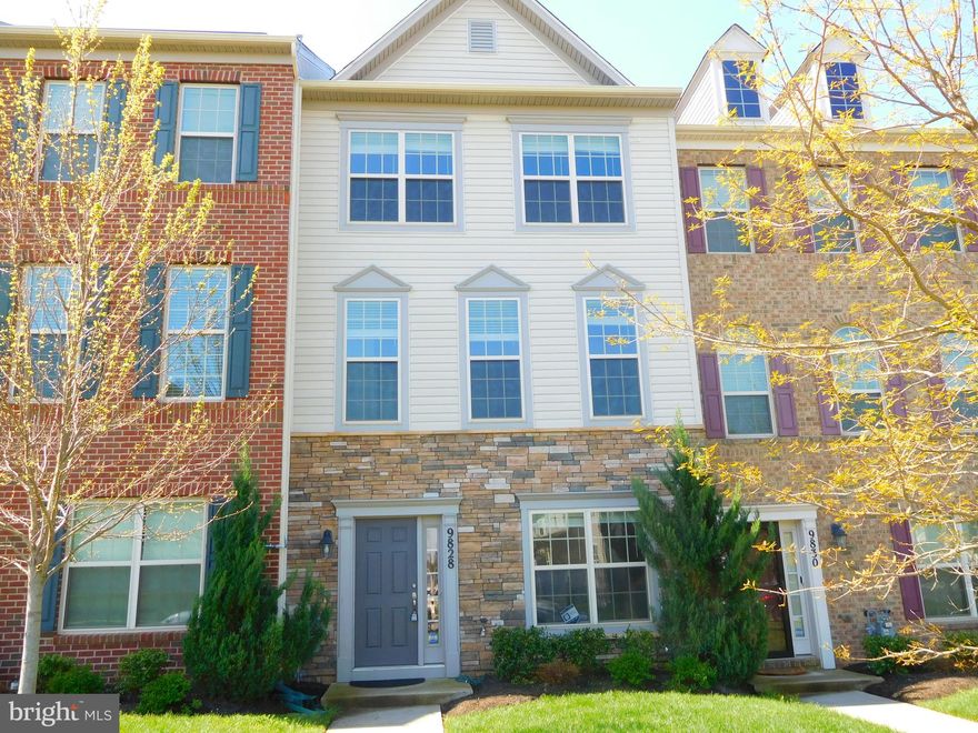 LOCATION! LOCATION! LOCATION! Welcome to Your New Home, Gorgeous 3 - Level Townhome with beautiful features and lots of parking spaces, located in the highly desired Woodmore Towne Centre community. This well maintained, very bright and clean townhome is in excellent condition. It features 3 bedrooms, 2 full-baths, 2 half-baths, a kitchen w/granite countertops and stainless steel appliances, a balcony, and an attached 2-car garages with space for two additional cars behind it. There's a large space on the main level that could be used as a home office, a rec-room, or it can be converted into a 4th bedroom. The primary bedroom on the upper level complete with a spacious walk-in closet and an en-suite bathroom. Community amenities include Basketball Courts, Community Center, Outdoor Swimming Pool, Tennis Courts, and Tot Lots. A perfect home in a dream location! Tons of stores and restaurants nearby with a very short drive and/or within walking distance: such as Wegmans, Costco, Nordstrom Rack, Best Buy, Starbucks, Cava, Copper Canyon Grill, Japanese Steakhouse, Milk and Honey, Chick-fil-a, and easily accessible to all major highways. A MUST SEE!